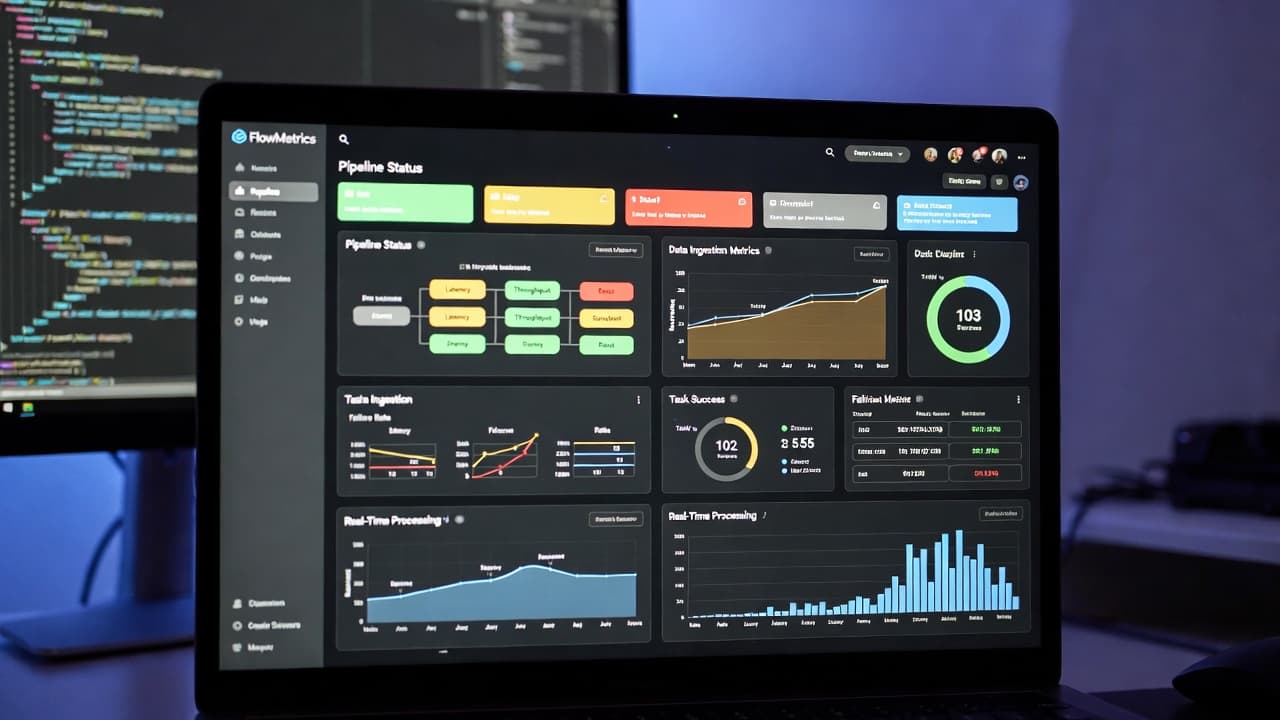 FlowMetrics data lineage diagram
