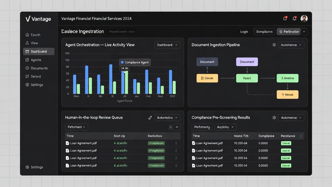 Vantage document ingestion pipeline