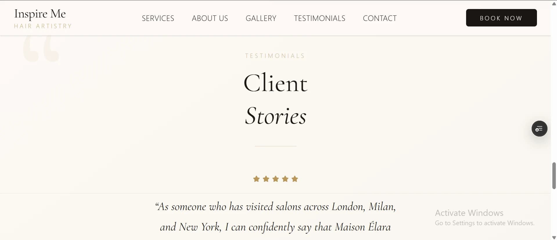 Testimonial Sections Inspire Client Testimonials