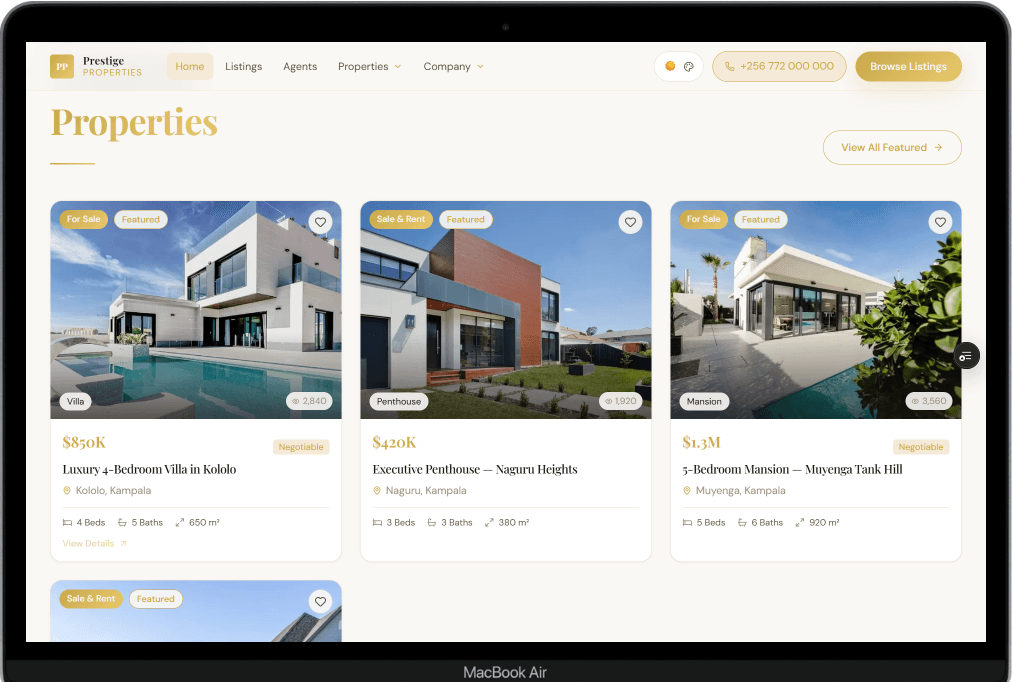 Properties Grid