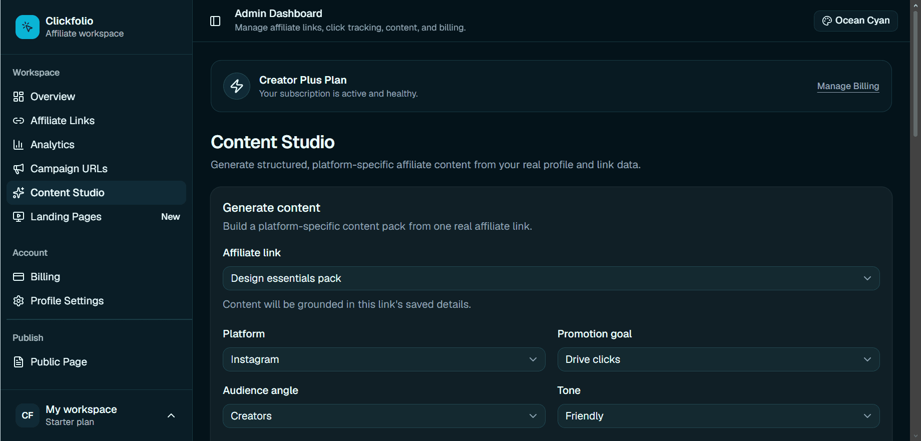 Content Studio