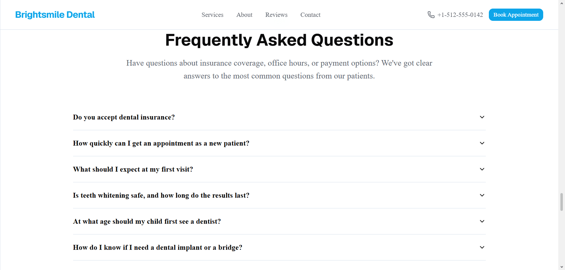 FAQ-section